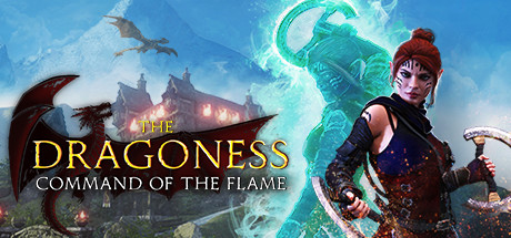 Capa: The Dragoness: Command of the Flame