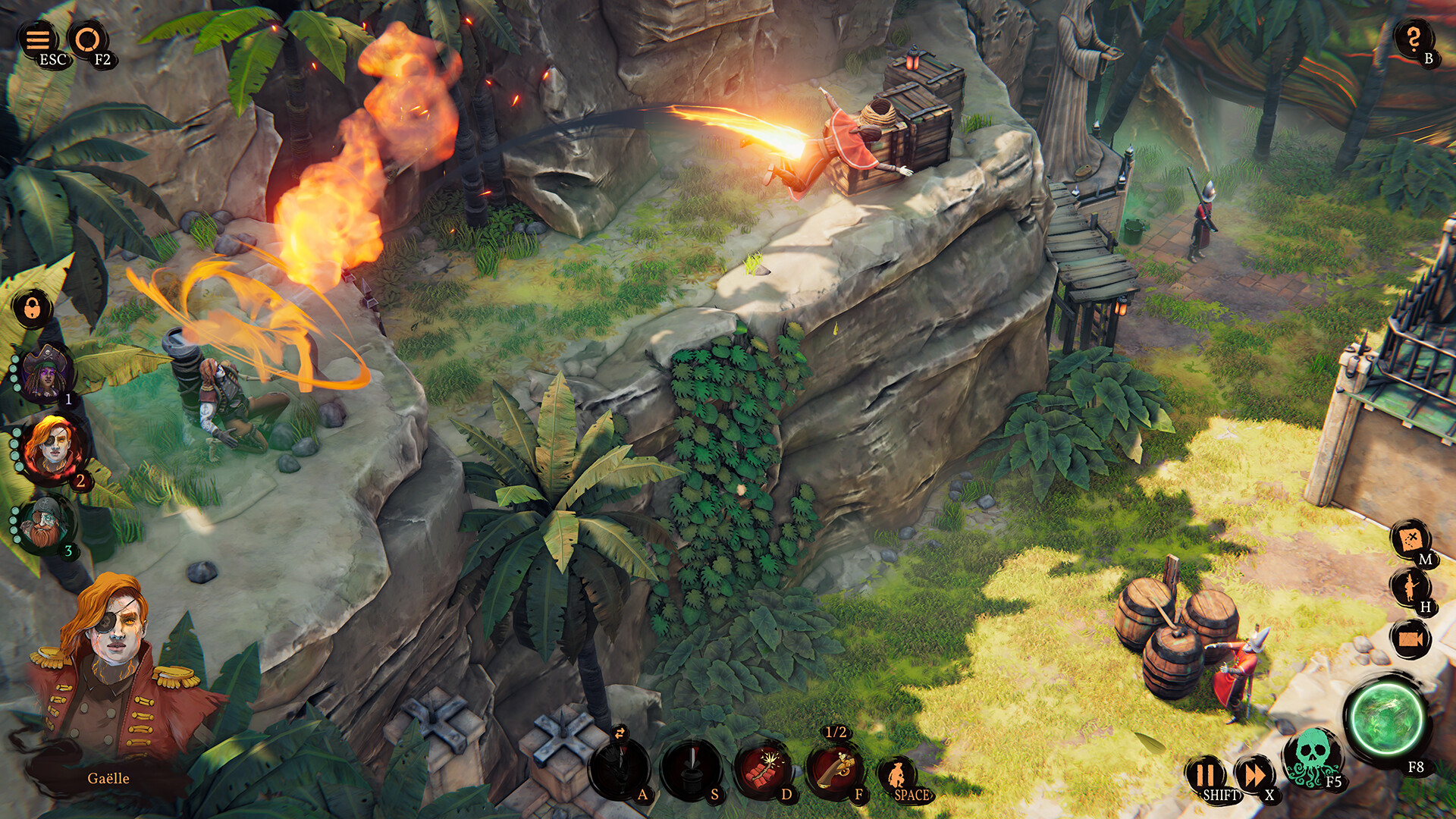 Captura 7: Shadow Gambit: The Cursed Crew