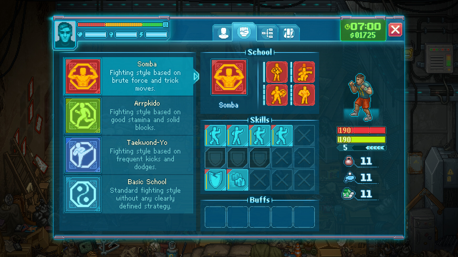 Captura: Punch Club 2: Fast Forward