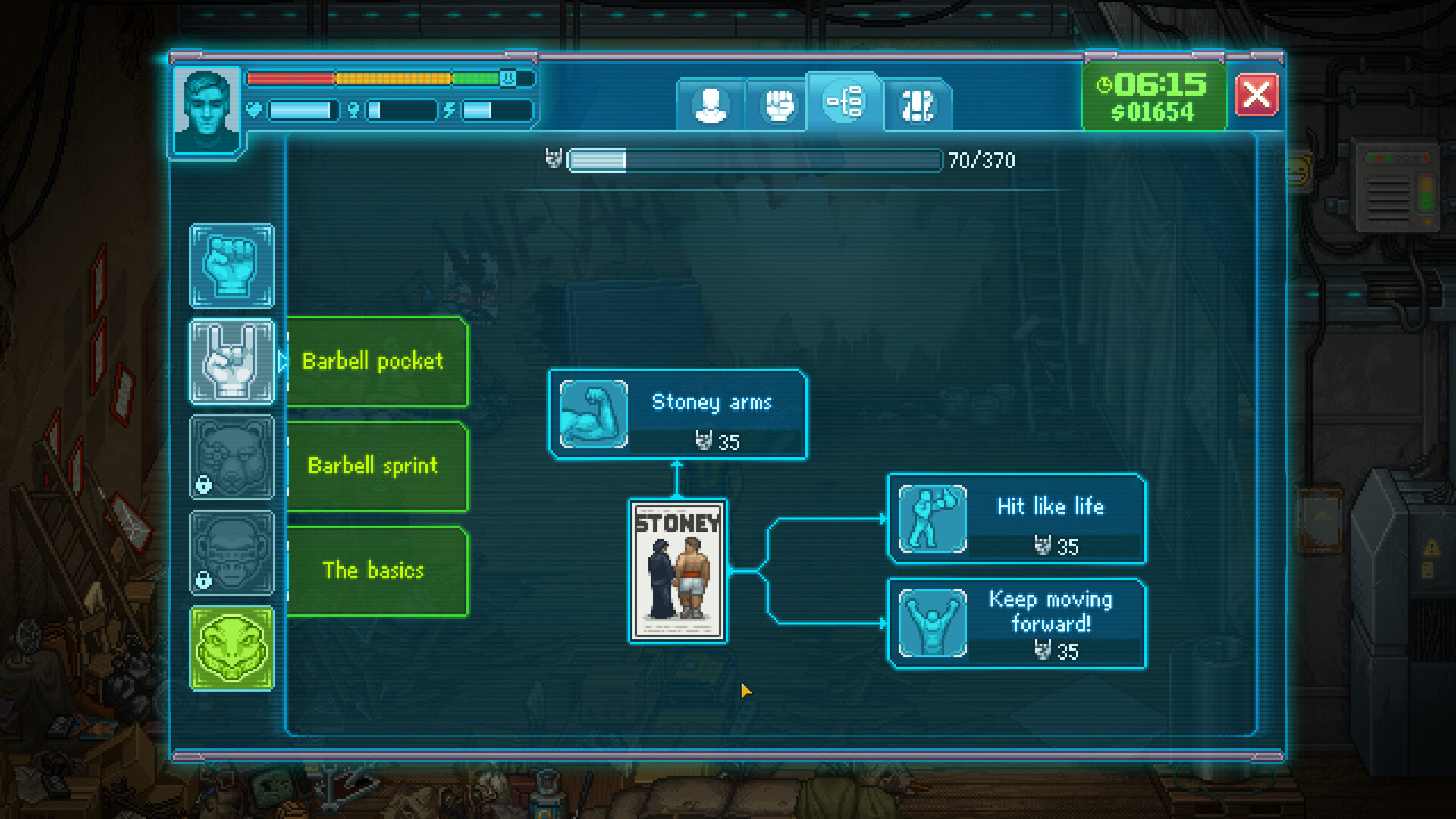 Captura: Punch Club 2: Fast Forward