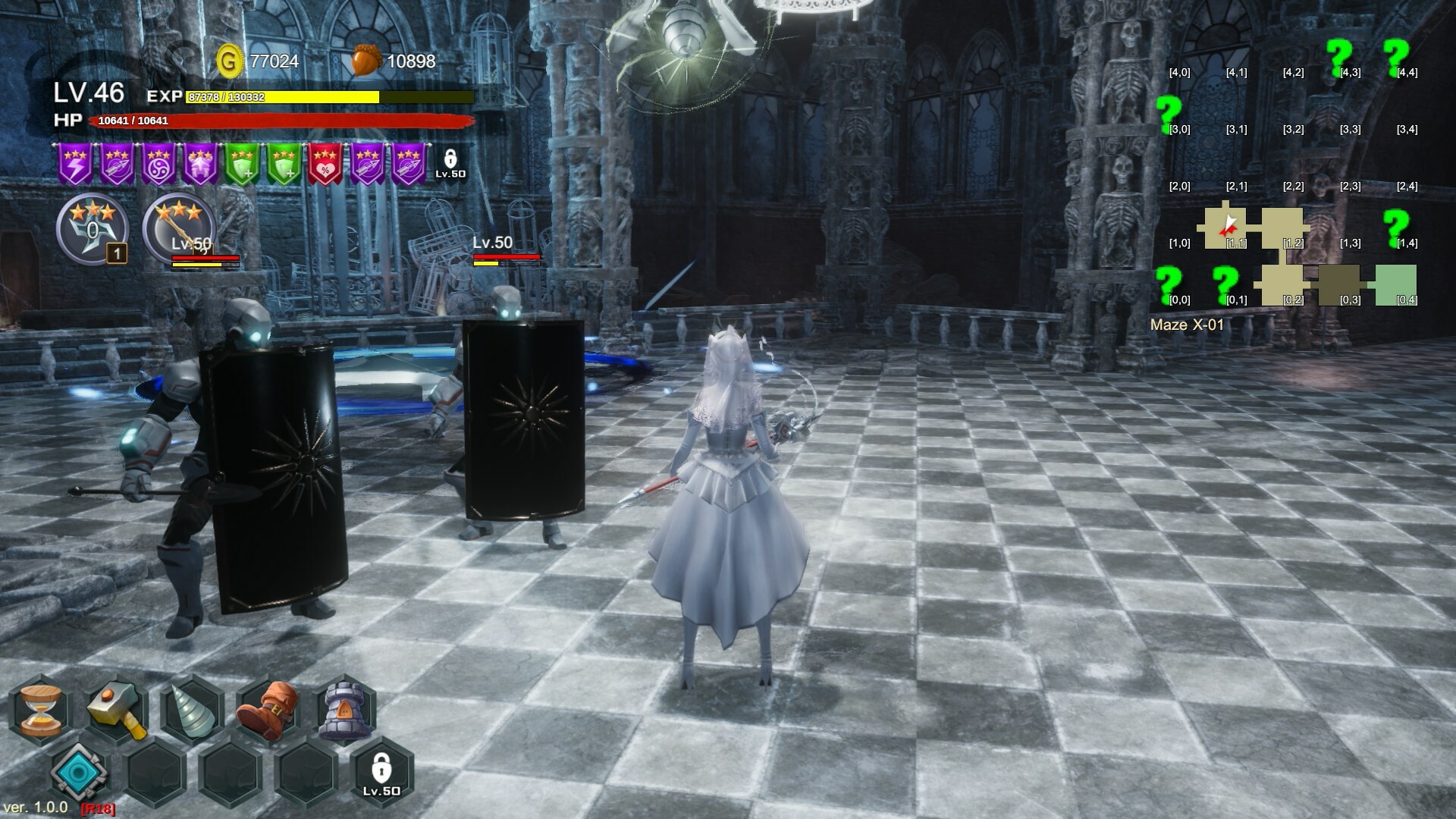 Captura: Widow in the Endless Labyrinth