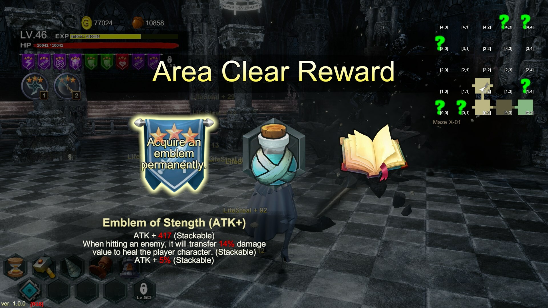 Captura: Widow in the Endless Labyrinth