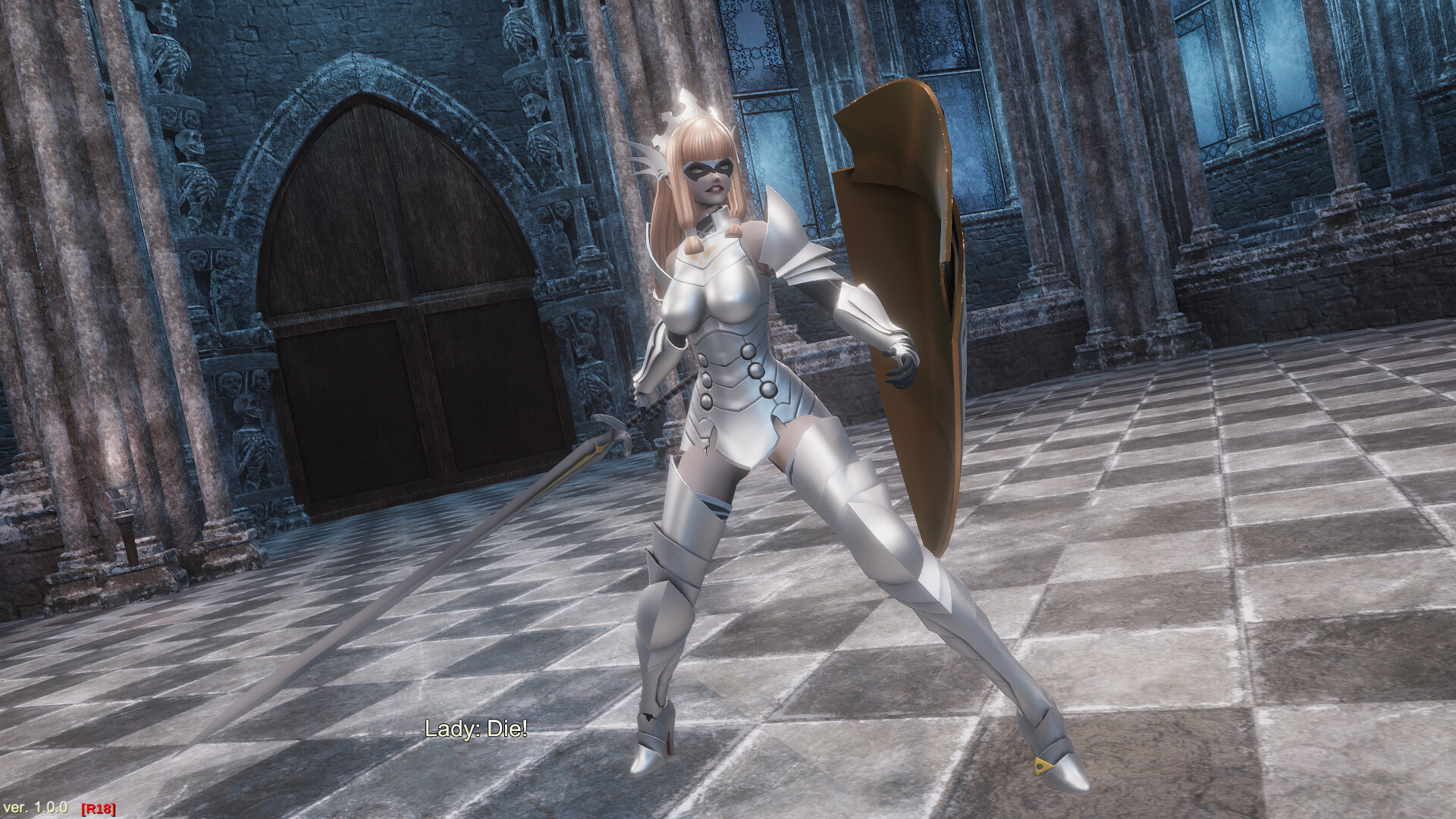 Captura 11: Widow in the Endless Labyrinth