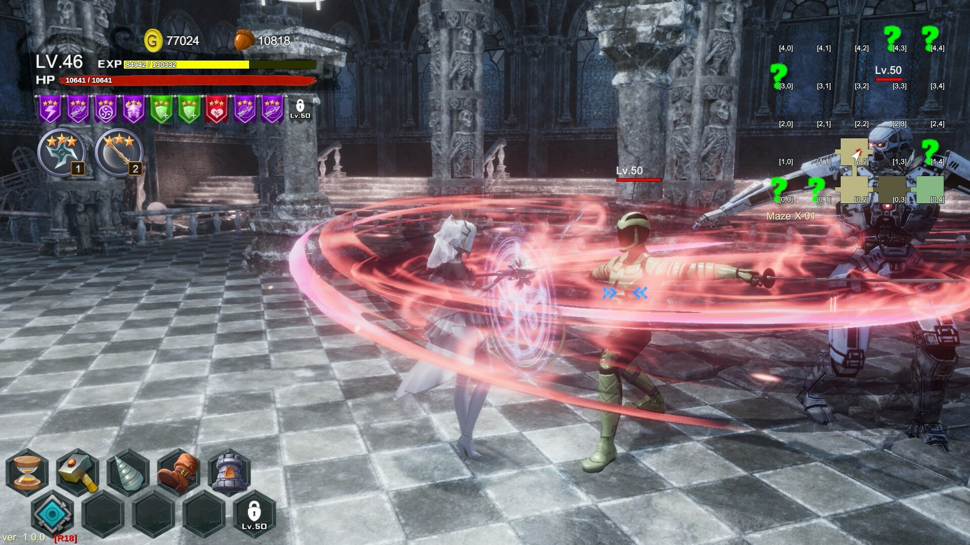 Captura: Widow in the Endless Labyrinth