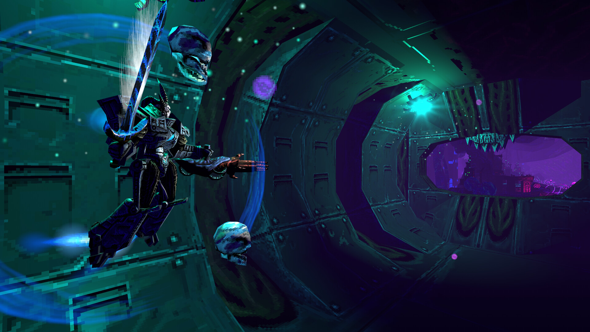 Captura: Valfaris: Mecha Therion