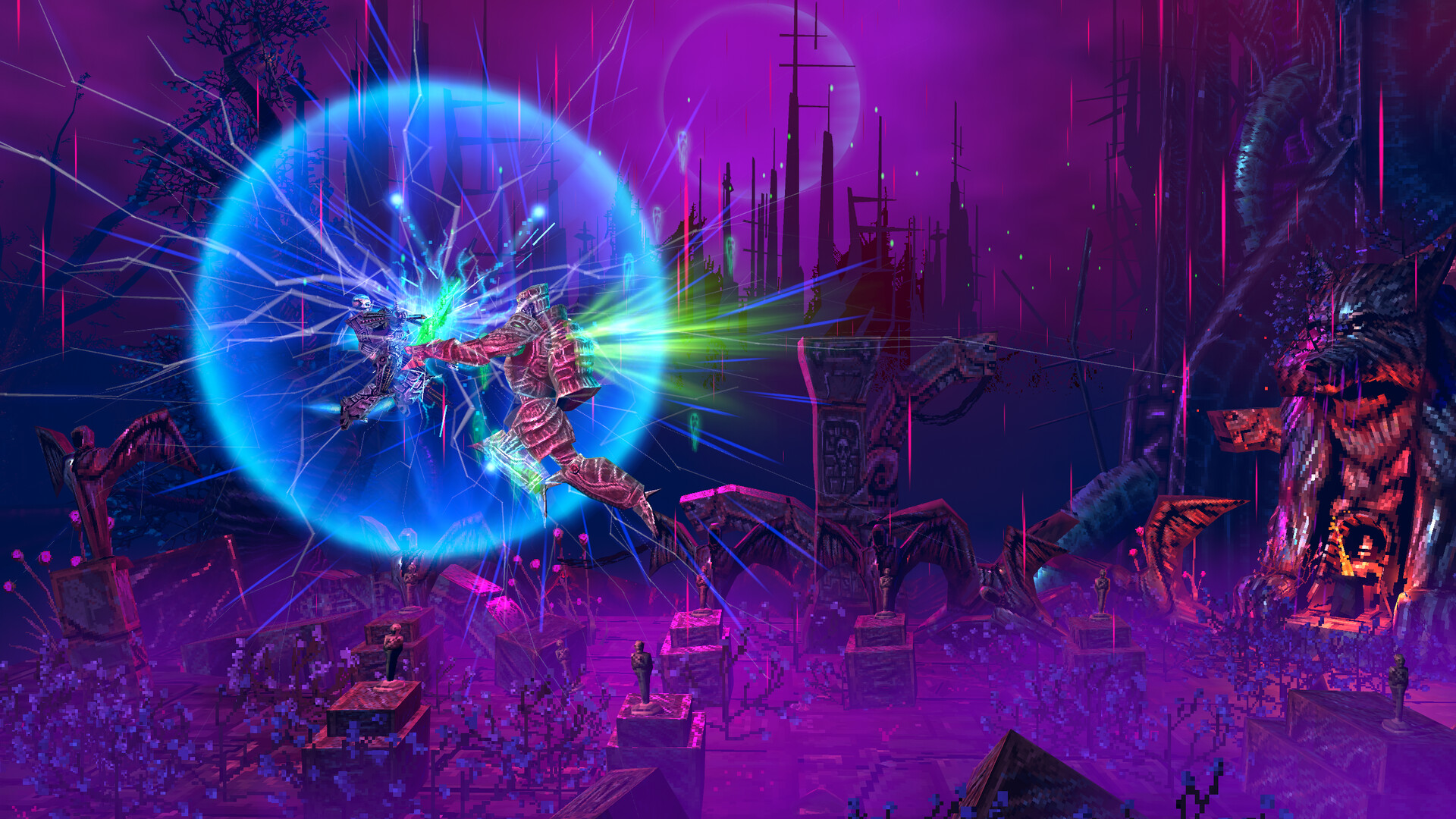 Captura: Valfaris: Mecha Therion