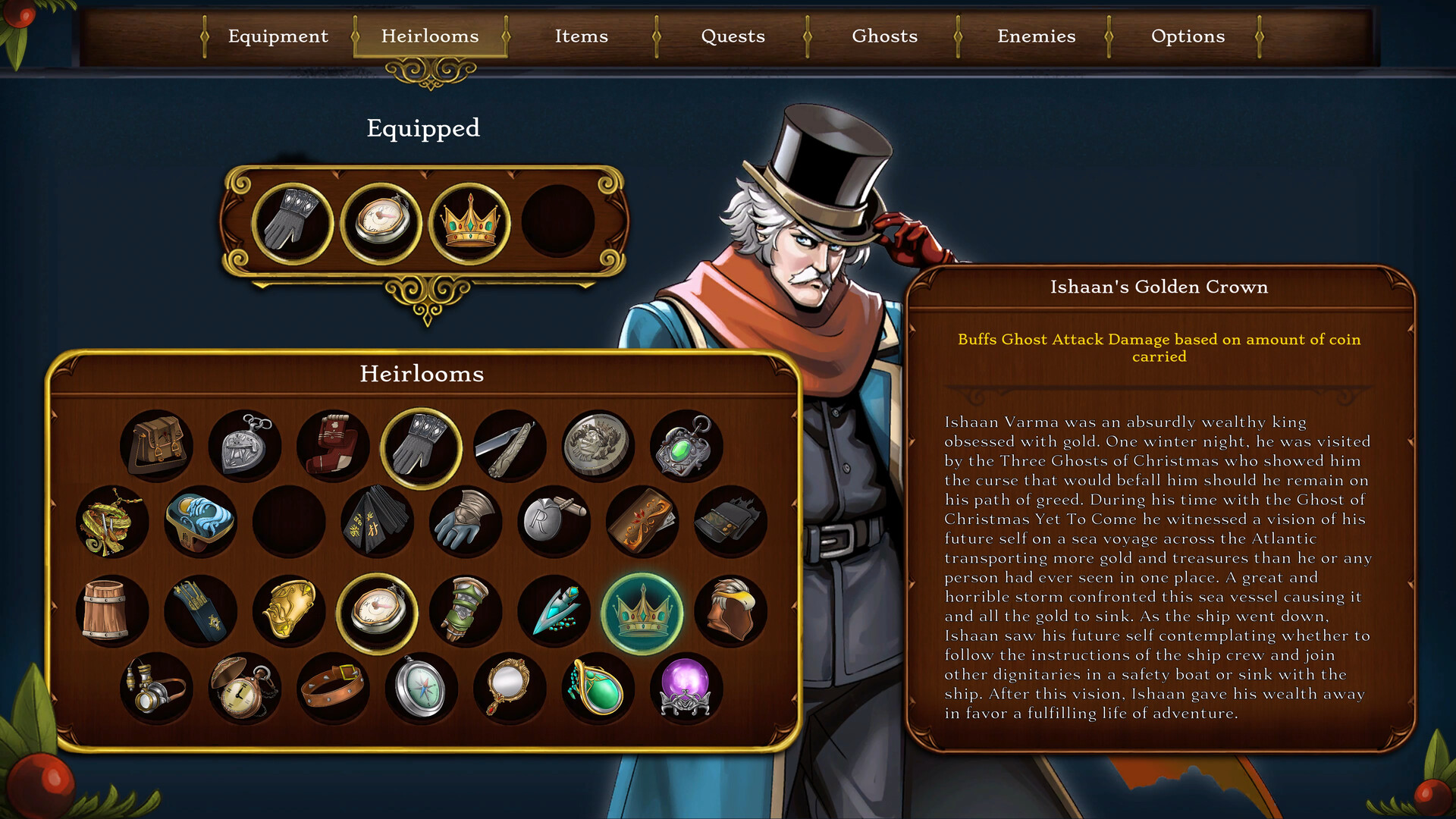 Captura 15: Ebenezer and the Invisible World