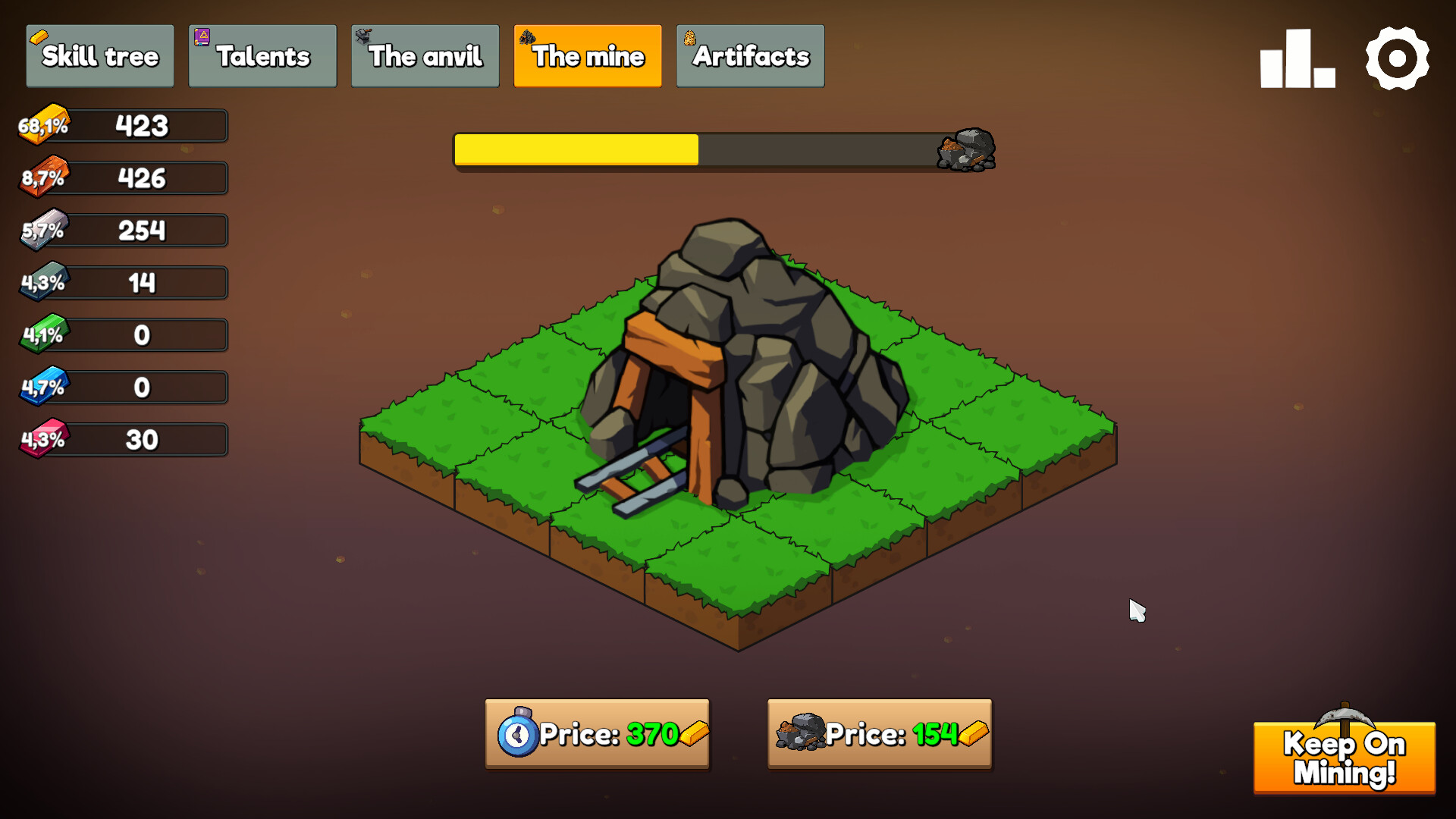 Captura 12: Keep on Mining!