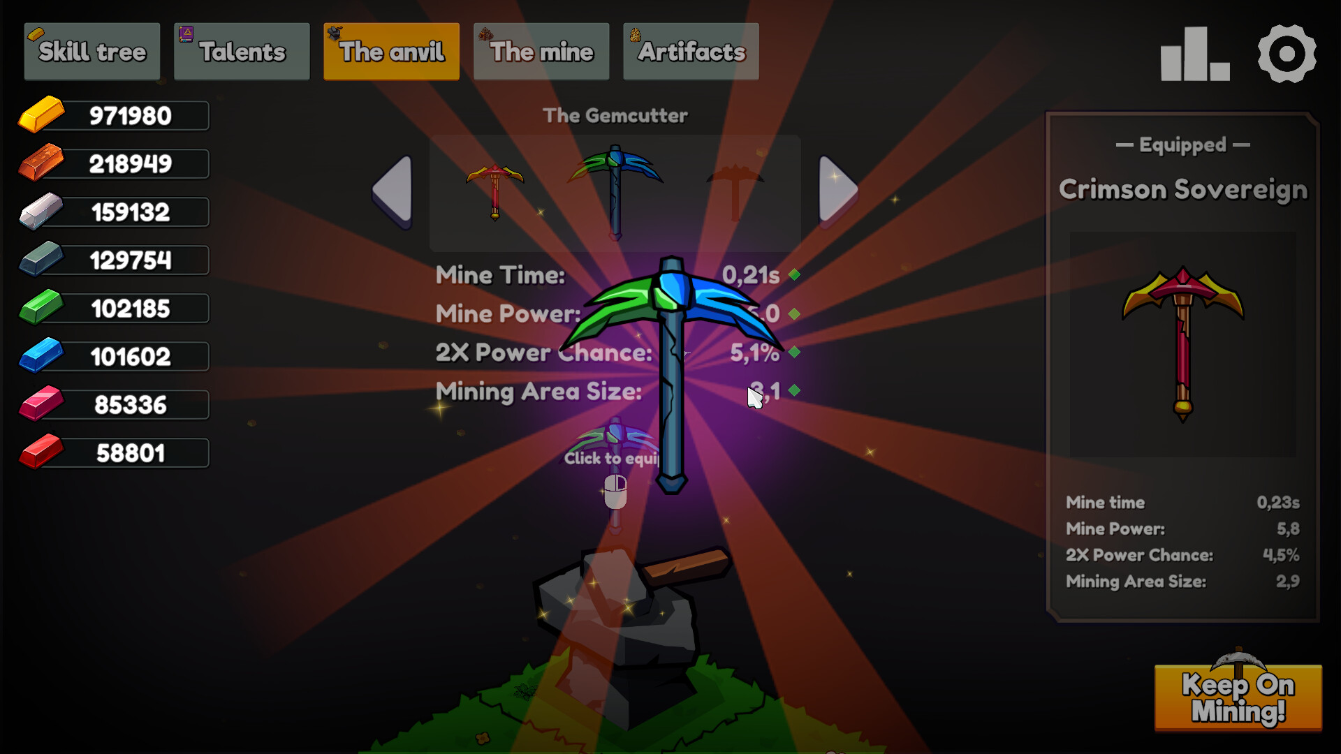 Captura: Keep on Mining!